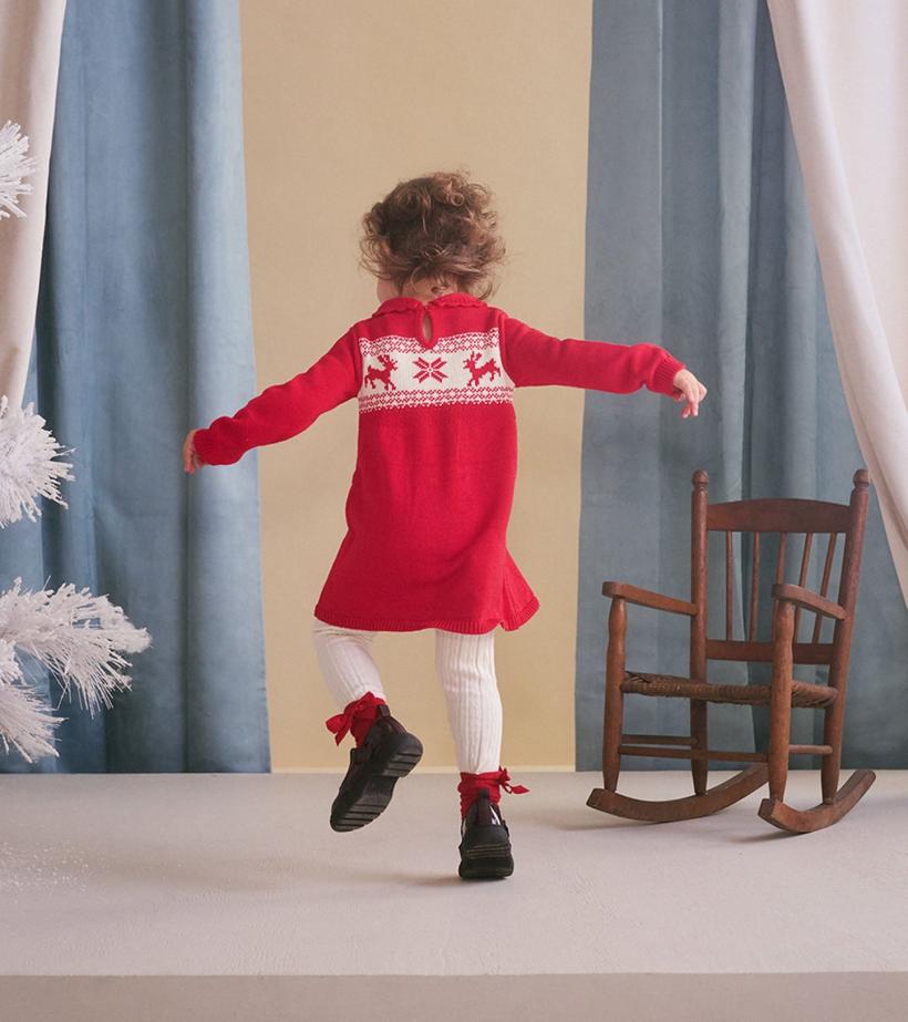 Baby &amp; Toddler Baby &amp; Toddler Holiday Cable Knit Sweater Dress | Hatley Dresses