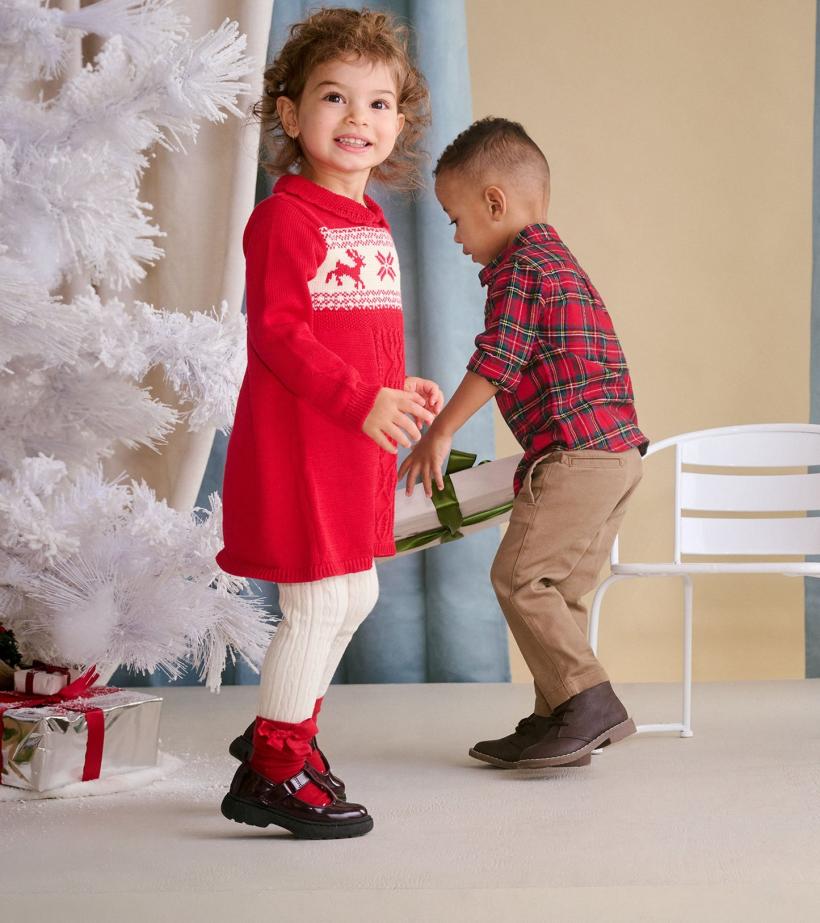 Baby &amp; Toddler Baby &amp; Toddler Holiday Cable Knit Sweater Dress | Hatley Dresses