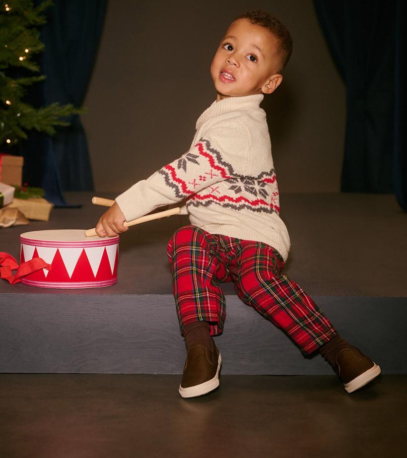 Baby &amp; Toddler Baby &amp; Toddler Holiday Knit Pullover Sweater | Hatley Bottoms