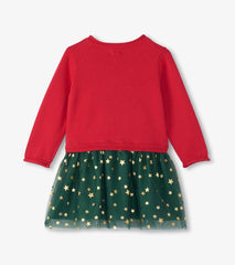 Baby &amp; Toddler Baby &amp; Toddler Holiday Reindeer Drop Waist Sweater Dress | Hatley Sweaters