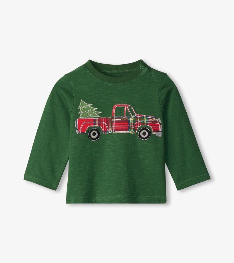 Baby &amp; Toddler Baby &amp; Toddler Red Plaid Long Sleeve T-Shirt | Hatley Tops