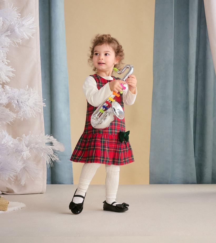 Baby &amp; Toddler Baby &amp; Toddler Red Plaid Pinafore Dress | Hatley Dresses