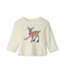 Baby &amp; Toddler Baby &amp; Toddler Skating Deer Long Sleeve T-Shirt | Hatley Tops