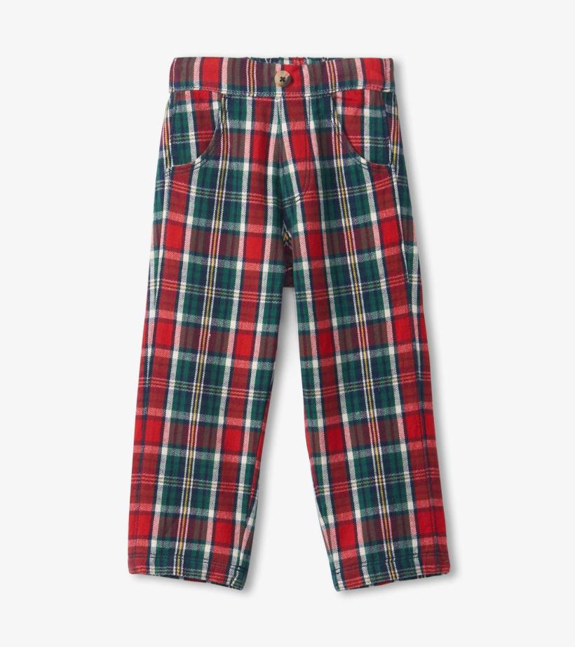 Baby &amp; Toddler Christmas Plaid Straight Leg Pants | Hatley Bottoms