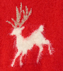Baby &amp; Toddler Christmas Reindeer Fuzzy Sweater Dress | Hatley Dresses