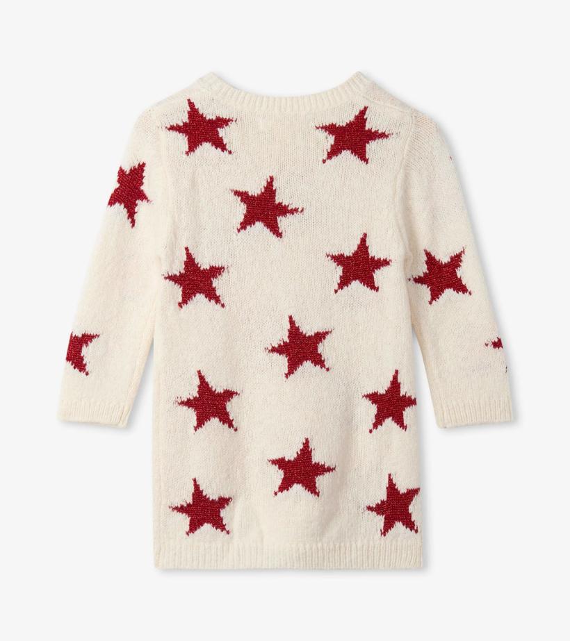 Baby &amp; Toddler Christmas Stars Sweater Dress | Hatley Dresses