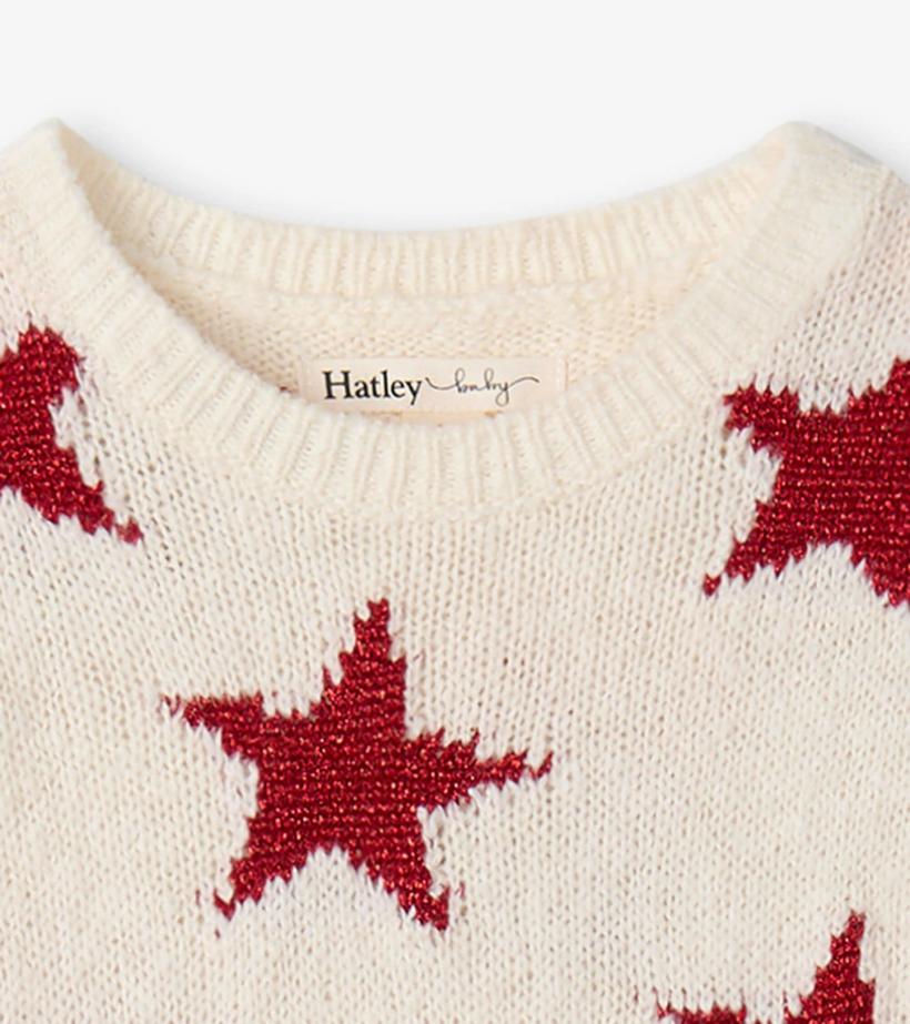 Baby &amp; Toddler Christmas Stars Sweater Dress | Hatley Dresses