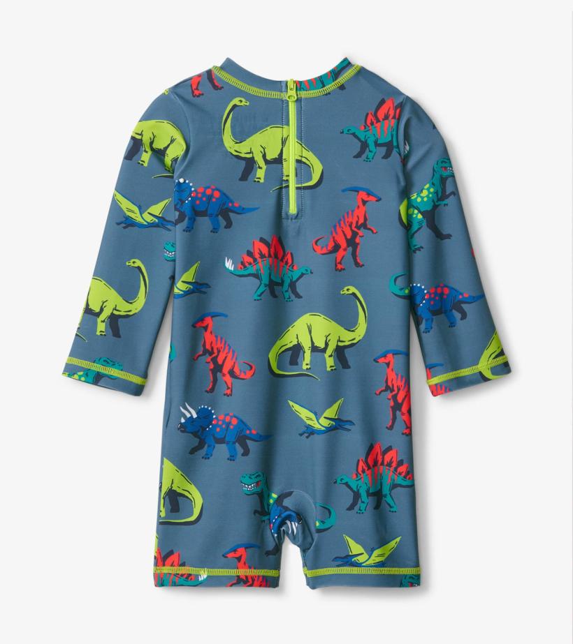 Baby &amp; Toddler Dangerous Dinos Baby One-Piece Rashguard | Hatley Swimwear