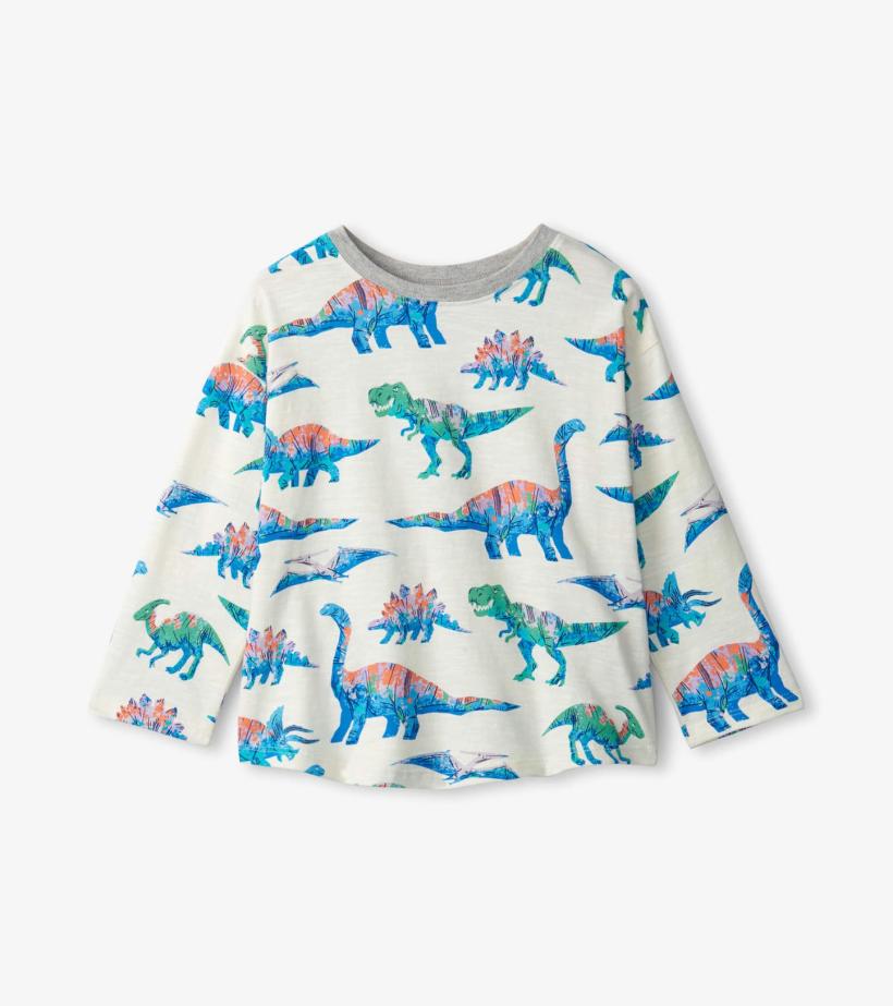 Baby &amp; Toddler Dinosaurs Long Sleeve T-Shirt | Hatley Tops