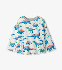 Baby &amp; Toddler Dinosaurs Long Sleeve T-Shirt | Hatley Tops