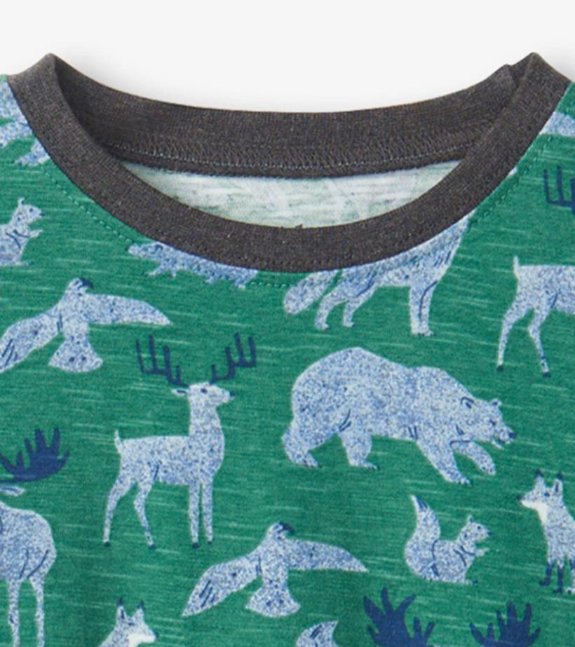 Baby &amp; Toddler Forest Animals Long Sleeve T-Shirt | Hatley Tops
