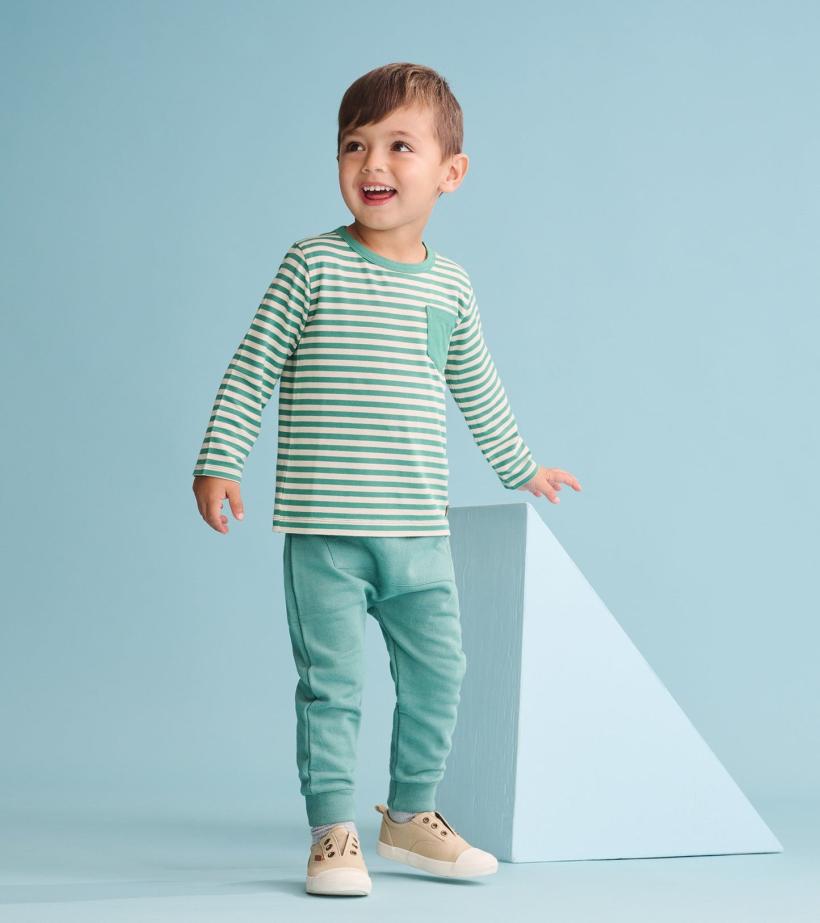 Baby &amp; Toddler Green Kanga Pocket Joggers | Hatley Bottoms