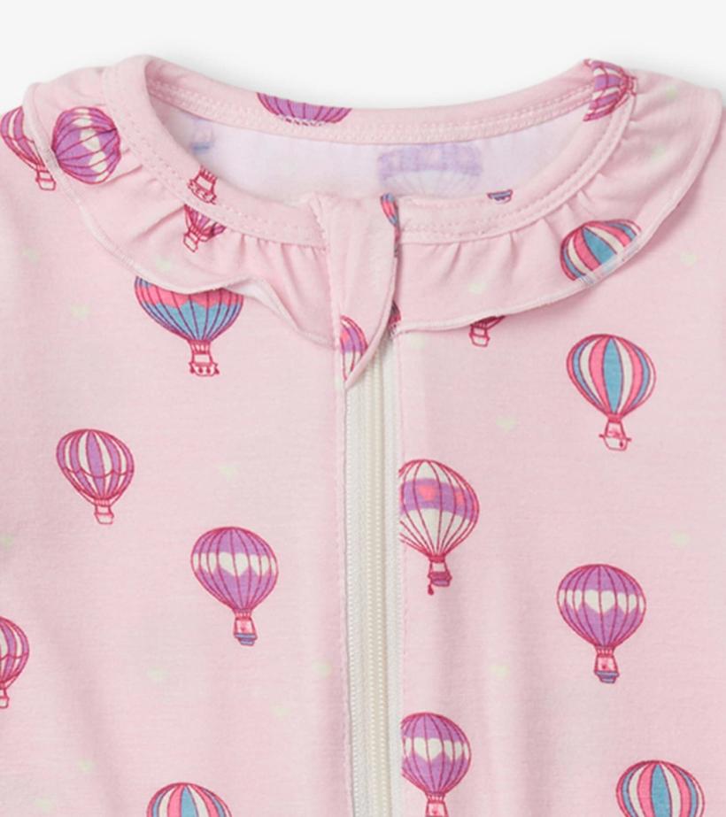 Baby &amp; Toddler Hot Air Balloons Newborn Ruffle Footed Sleeper | Hatley Sleepwear