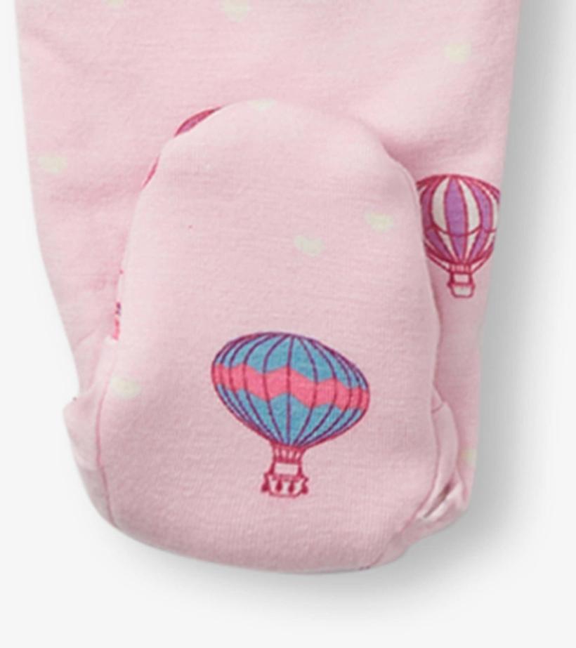 Baby &amp; Toddler Hot Air Balloons Newborn Ruffle Footed Sleeper | Hatley Sleepwear