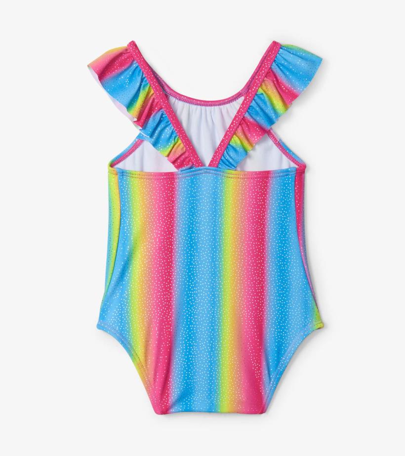 Baby &amp; Toddler Jelly Bean Rainbow Baby Ruffle Swimsuit | Hatley Swimwear