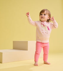 Baby &amp; Toddler Pink Cozy Leggings | Hatley Bottoms
