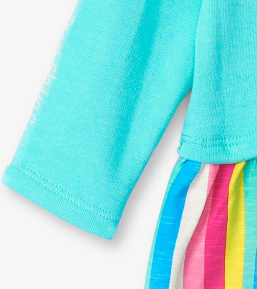 Baby &amp; Toddler Radiant Rainbow Layered Knit Dress | Hatley Dresses