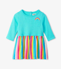Baby &amp; Toddler Radiant Rainbow Layered Knit Dress | Hatley Dresses
