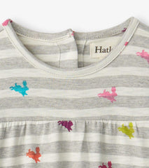 Baby &amp; Toddler Rainbow Bunnies Tiered Dress | Hatley Dresses