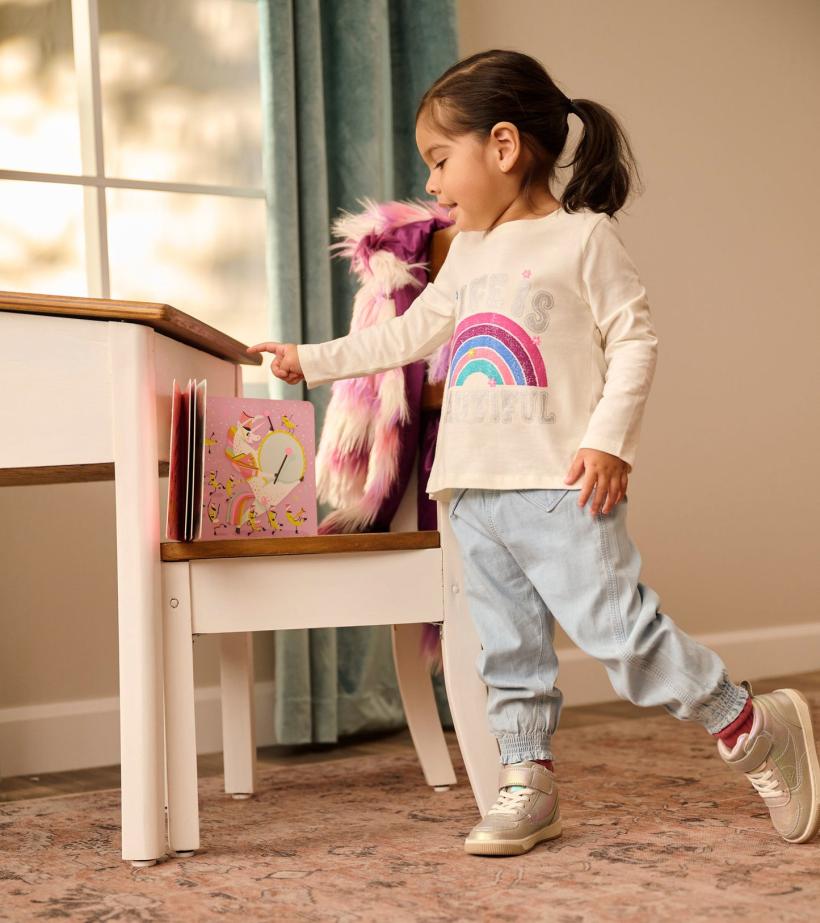 Baby &amp; Toddler Rainbow Long Sleeve T-Shirt | Hatley Tops