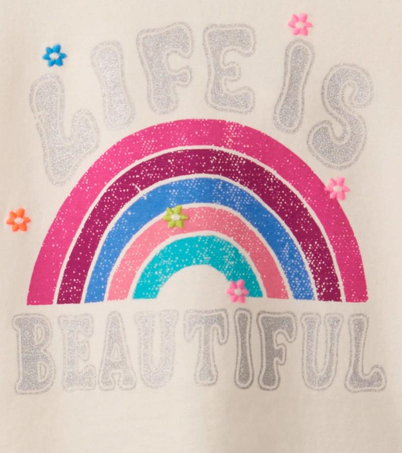 Baby &amp; Toddler Rainbow Long Sleeve T-Shirt | Hatley Tops