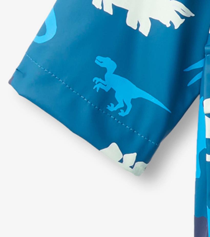 Baby &amp; Toddler Real Dinosaurs Colour Changing Baby Raincoat | Hatley Rainwear