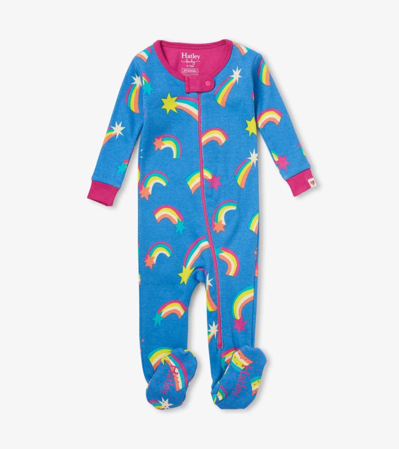 Baby &amp; Toddler Shooting Stars Baby Footed Sleeper | Hatley Sleepwear