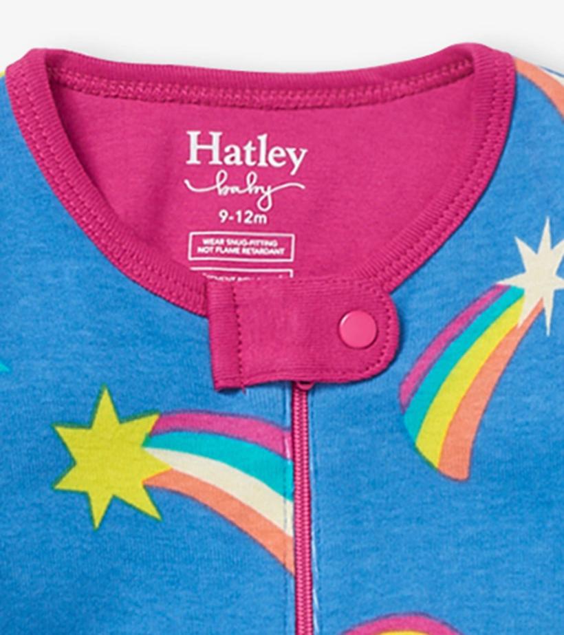 Baby &amp; Toddler Shooting Stars Baby Footed Sleeper | Hatley Sleepwear