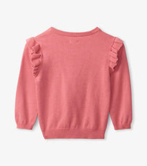 Baby &amp; Toddler Striped Heart Ruffle Sleeve Sweater | Hatley Sweaters