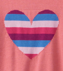 Baby &amp; Toddler Striped Heart Ruffle Sleeve Sweater | Hatley Sweaters