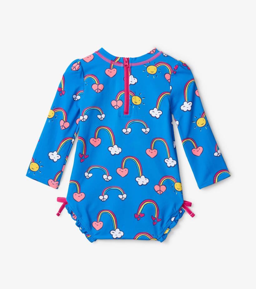 Baby &amp; Toddler Summer Sky Baby Rashguard Swimsuit | Hatley Swimwear