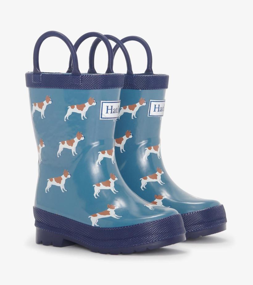 Baby &amp; Toddler Toddler Boys French Bulldogs Rain Boots | Hatley Rainwear
