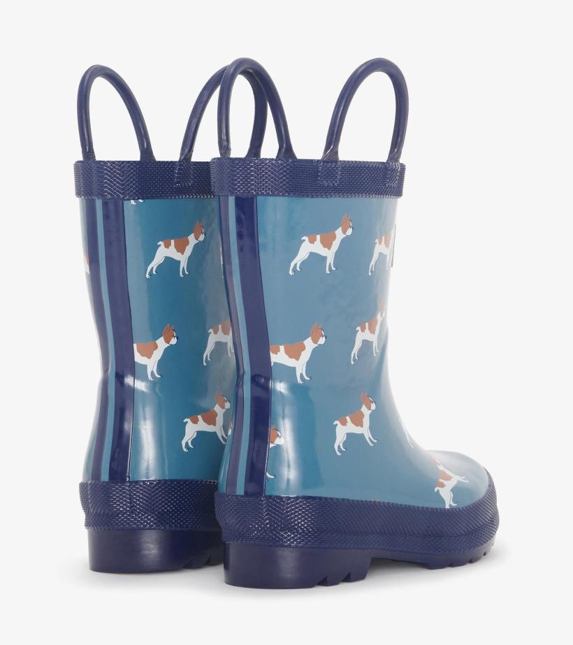 Baby &amp; Toddler Toddler Boys French Bulldogs Rain Boots | Hatley Rainwear