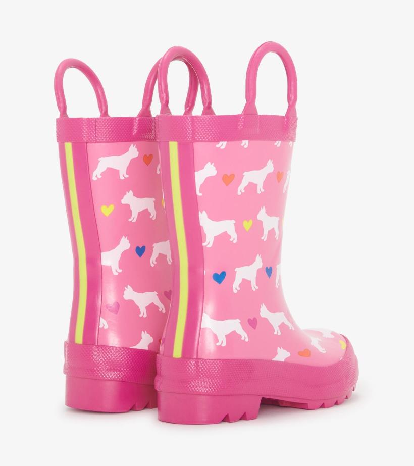 Baby &amp; Toddler Toddler Girls French Bulldogs Rain Boots | Hatley Rainwear