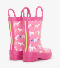 Baby &amp; Toddler Toddler Girls French Bulldogs Rain Boots | Hatley Rainwear