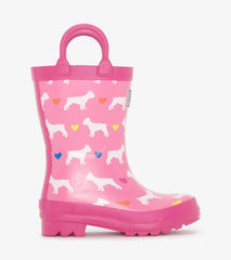 Baby &amp; Toddler Toddler Girls French Bulldogs Rain Boots | Hatley Rainwear