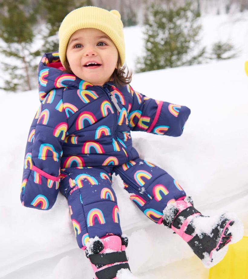Baby &amp; Toddler Vibrant Rainbows Baby Snowsuit | Hatley Outerwear