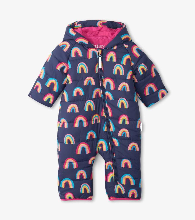 Baby &amp; Toddler Vibrant Rainbows Baby Snowsuit | Hatley Outerwear