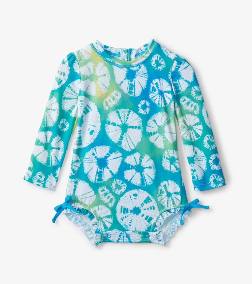 Baby &amp; Toddler Watermelon Tie Dye Baby Rashguard Swimsuit | Hatley Swimwear