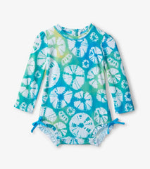 Baby &amp; Toddler Watermelon Tie Dye Baby Rashguard Swimsuit | Hatley Swimwear