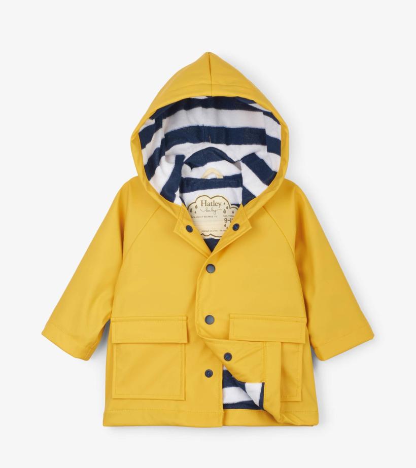 Baby &amp; Toddler Yellow Baby Raincoat | Hatley Rainwear