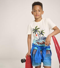 Boys Boys Aloha Graphic Tee | Hatley Tops