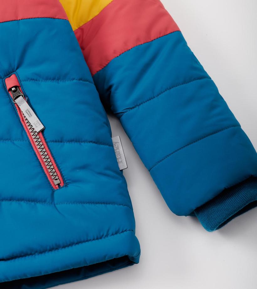Boys Boys Aspen Colour Block Puffer Jacket | Hatley Outerwear