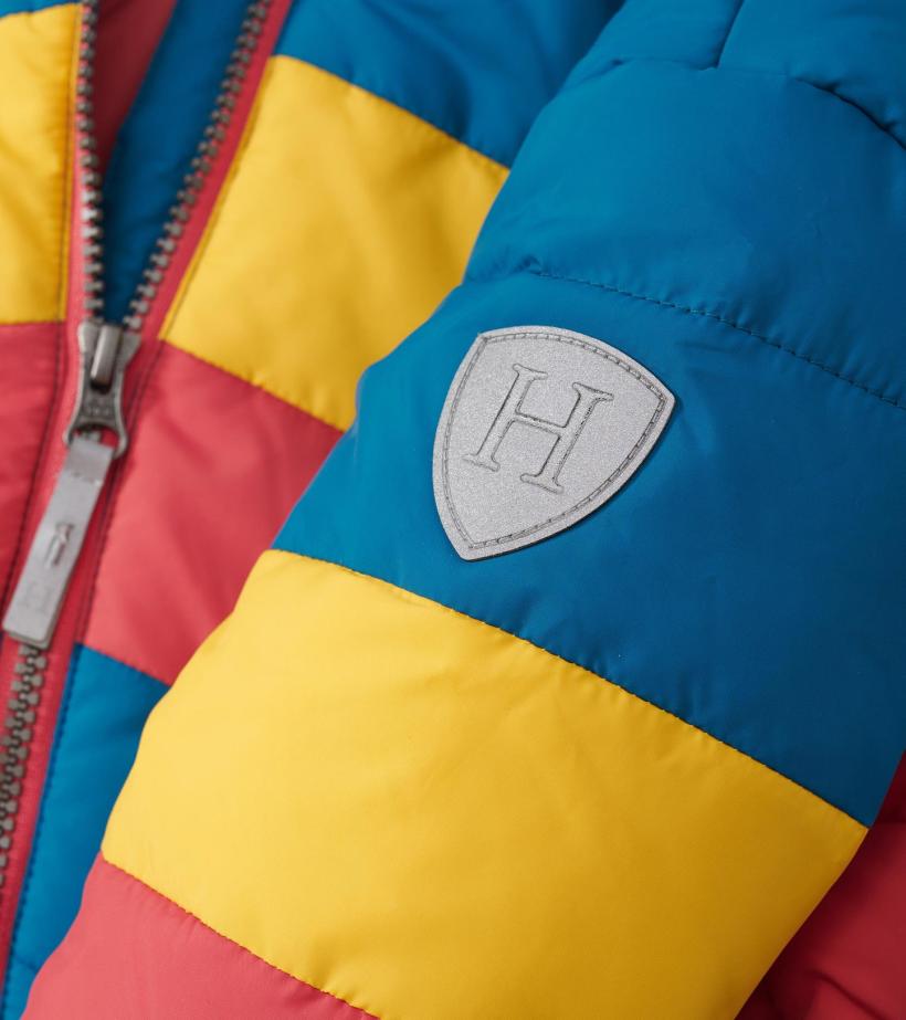 Boys Boys Aspen Colour Block Puffer Jacket | Hatley Outerwear