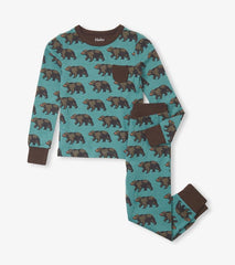 Boys Boys Bears Bamboo Pajama Set | Hatley Sleepwear
