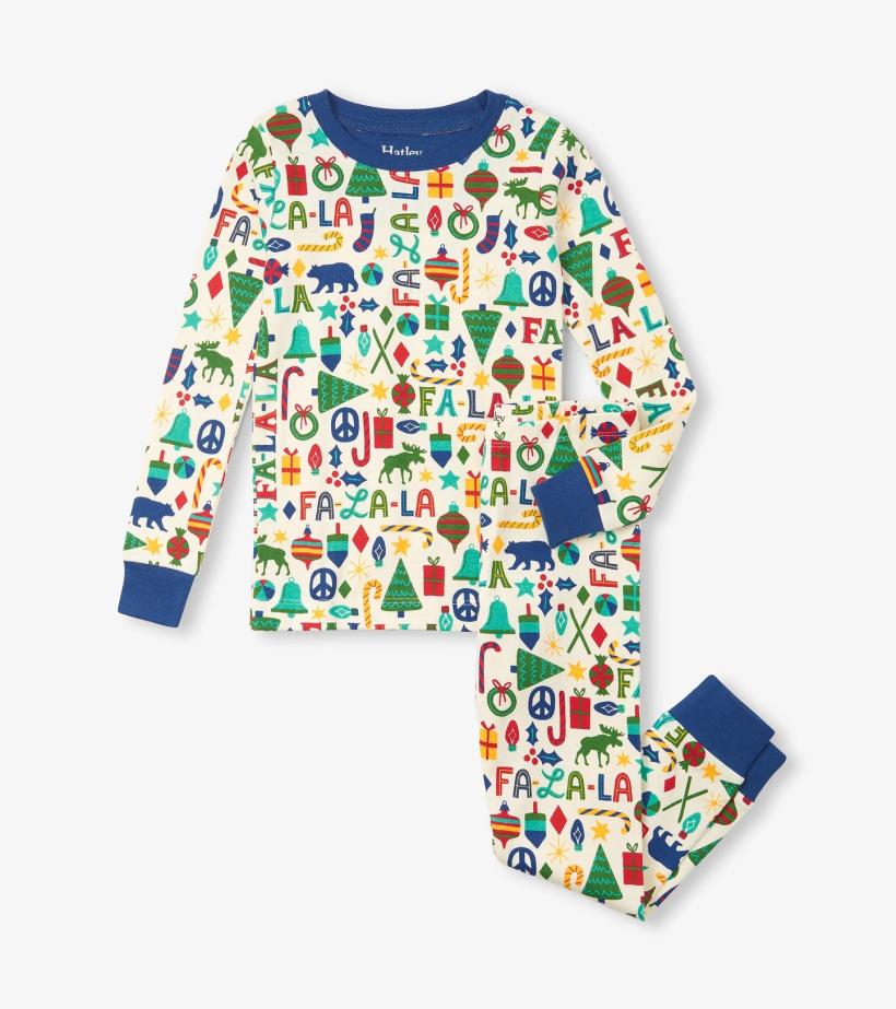 Boys Boys Blue Falala Pajama Set | Hatley Sleepwear