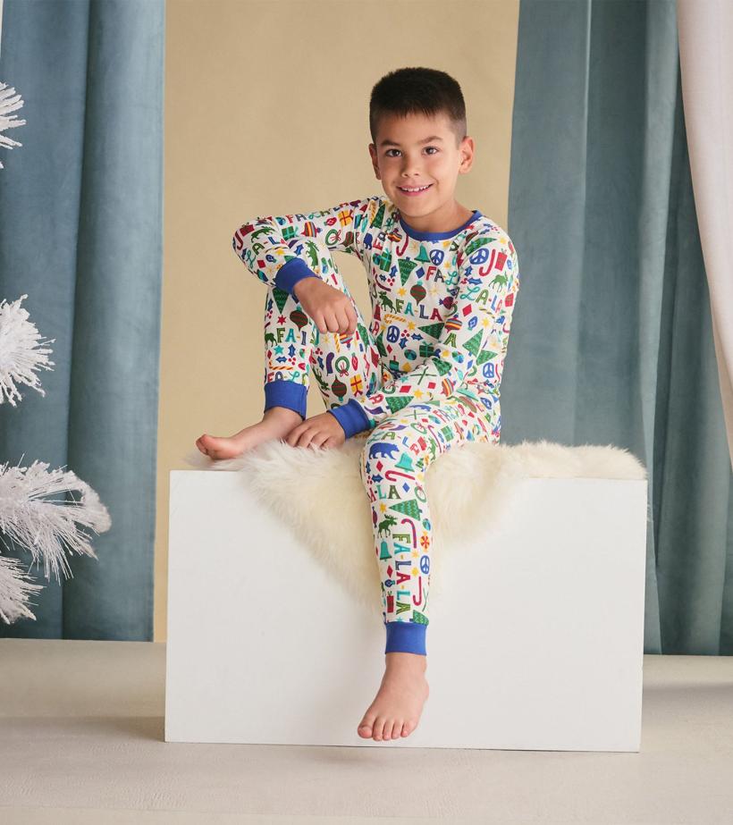 Boys Boys Blue Falala Pajama Set | Hatley Sleepwear