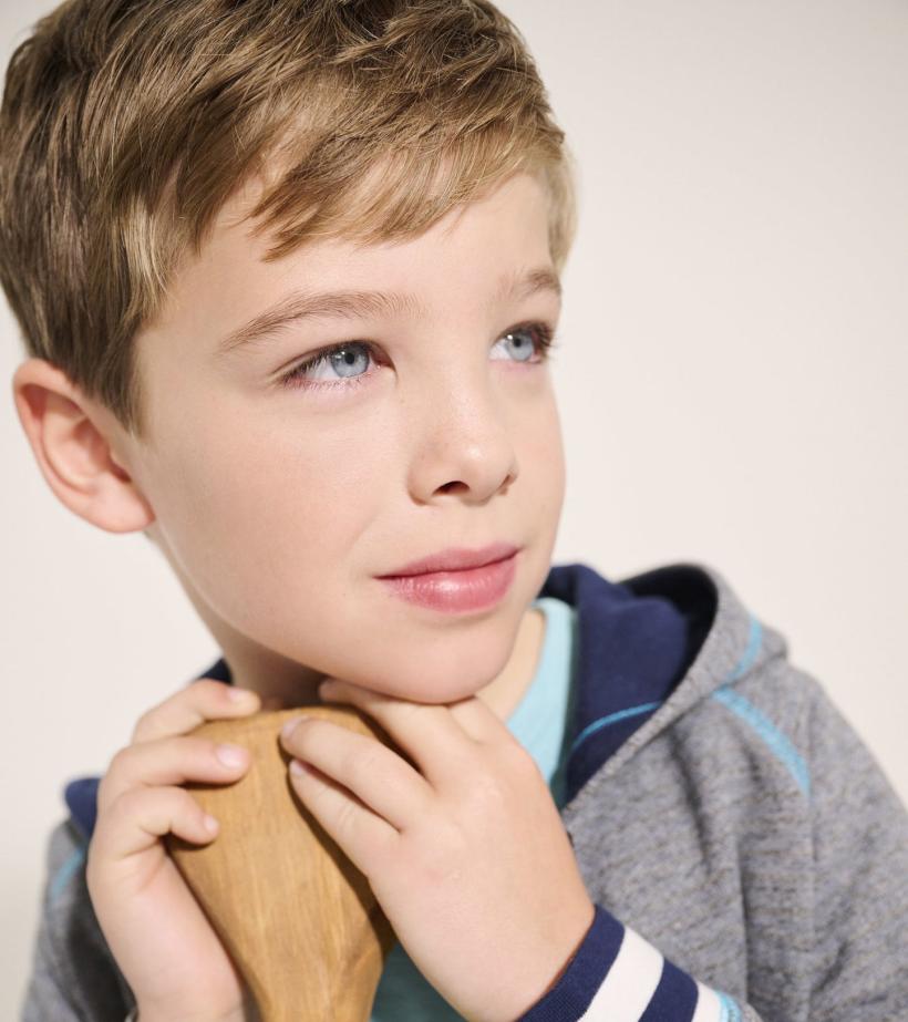 Boys Boys Blue Flame Zip-Up Hoodie | Hatley Tops