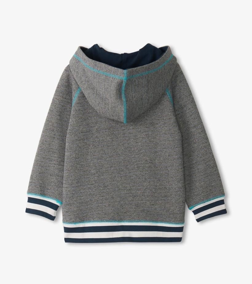 Boys Boys Blue Flame Zip-Up Hoodie | Hatley Tops