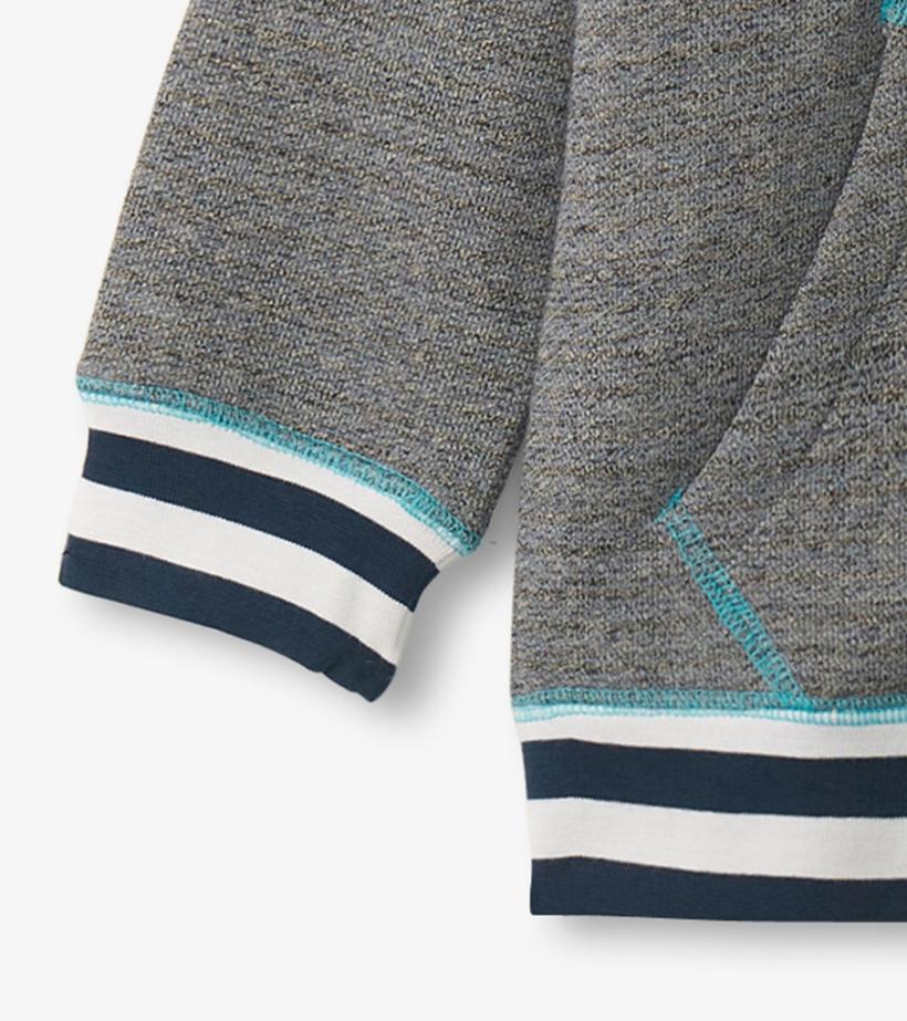 Boys Boys Blue Flame Zip-Up Hoodie | Hatley Tops